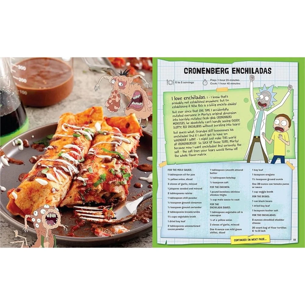 Adult Swim Rick and Morty- The Official Cookbook